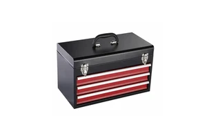 Professional Heavy-Duty Stainless Steel Tool Box Multi-Purpose Metal Toolbox with Portable Carrying Handles for Workshop Use