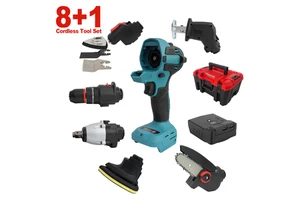 21V 16 in 2 11 in 2 8 in1 All-In-One Multi-function Combo Tool Kit
