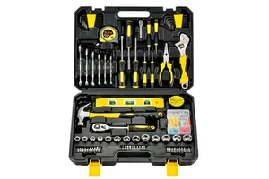 Professional 108PCS Carbon Steel Hand Tool Set New Design Portable Repair Kit with Hard Case