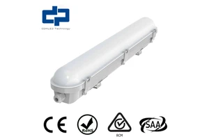 2FT 18watt Led Waterproof Emergency Batten Lighting Led Weatherproof Battery Linear Lights in 600mm Length Underground IP65 IK08