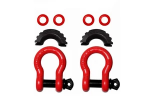 High Quality Heavy Duty 4.75t D Ring Bow Shackle Shackle 4x4