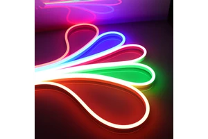 Rebow Factory Wholesale Ws2811 Orange Led Strip Neon Flex Silicone Neon Flexible for Contour Decor