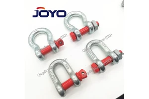 Alloy Steel Shackle 3/4" 4.75T G209 6 Times Bow Shackle,ISO9001...