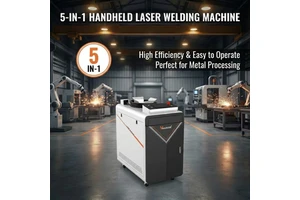 5-in-1 Handheld Fiber Laser Cutting And Welding Machine 1500W 2000W 3000W For Metal Welding Cleaning Cutting
