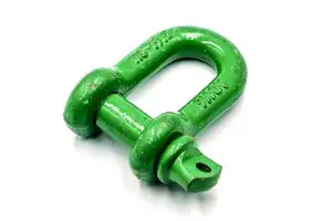 U.S Type Drop Forged Straight Shackle U Type Shackle G-210 Lifting D Shckle Chain Shackle