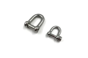 304 316 Stainless Steel D Shackle for Playground Connection