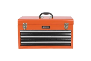 Heavy Duty 4-Drawer Dustproof SPCC Material Portable Toolbox with Lock and Carry Handle for Garage and Mechanic Use