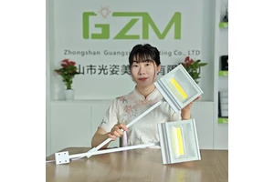 Long Arm Spotlight Exhibition Board Long Pole Lamp Art Exhibition Advertising Sign 50W COB Shovel Lamp Exhibition Light