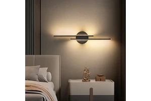 Cross-Border Double Linear LED Wall Lamp Atmospheric Corridor Hotel Decorative Lamp for Bedroom Chandeliers Pendant Lights