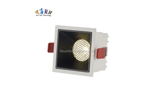LED Embedded Line Light Grille Light Commercial Household Light Black Reflective Cup Single KH-OC-TH-107-5W