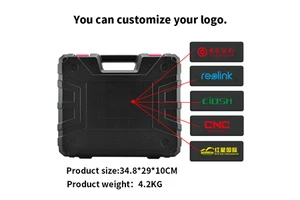 Bestseller Professional Mechanic Tool Box Set Electric Drill Adjustable Wrenches Heavy Duty Plastic Metal Storage Case Workshop