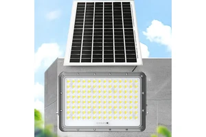 High Power Aluminium Floodlight Lithium Solar LED Flood Light Outdoor Street Lamp Solar Panel with Flood Light System for Home