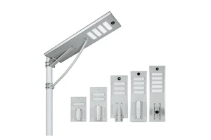 Outdoor Integrated Solar Street Light IP67 Waterproof IP65 Aluminum 50w 100w 150w 200w 250w All in One Led Solar Street Light