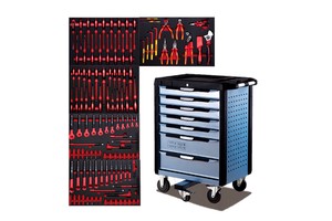 118pcs Multi-Functional Electrician EV Maintenance Tool Set Vde Insulated Universal Full Tool