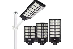 All in One Solar Street Light No External Power Supply Green Outdoor Weatherproof Powered LED Lamp for City and Rural