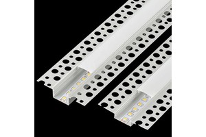 Modern Led Aluminum Profile Channel Recessed Ceiling Wall Decorations Aluminium Profiles Strips For Led Strip Lighting