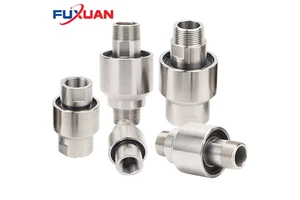 Universal Coupling Threaded Flange Connection Stainless Steel Rotary Joint High Pressure Hydraulic Rotary Joint