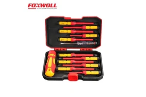 VDE Insulated Tool Set Multifunctional Electrician Pliers Insulated Screwdriver Combination Tool Set