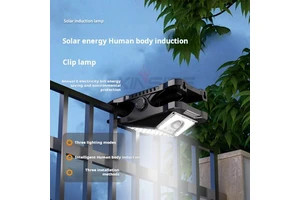 XINSITE 45 LED Solar Outdoor Patio Light Power Sensor Corridor Garden Courtyard Pathway Lamp IP67 Battery for Road Application