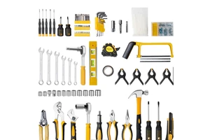 168 Psc Hardware Tools Set Portable Repair Tool Box Kit Car Repair Combination Tool Kit for Industrial Maintenance