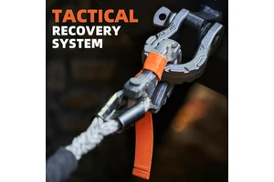 Off-road Vehicle Rescue Equipment 36T Mn Steel U-shape Towing Shackle Bow Shackle