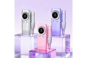 Wholesale Portable Rechargeable Low Noise Professional Plastic Nail Drill 45000RPM High Speed Electric US Plug Machine