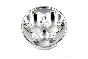 3 Cell Multi Lamp Reflector Cup 3°-120° Beam Angle Optical Reflector for Outdoor Powerful Torch Light
