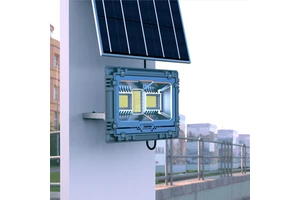 2024 New Models Outdoor Waterproof IP65 60W to 800W Solar Powered LED Flood Lights with Remote Control for Outdoor Lighting