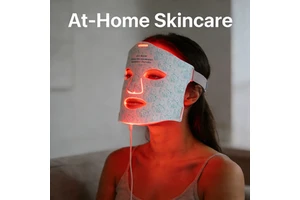 New Arrival 4 Colors LED Face Mask Ice & Light 2-in-1 Cooling Gel Mask 276 LED for Wholesale