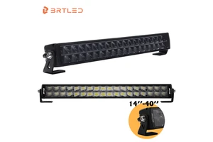BRTLED 180W Universal 20inch Double Row LED Light Bar For ATV/UTV/Truck-16200LM Spot/Flood/Combo Beam IP68/IP69K Waterproof