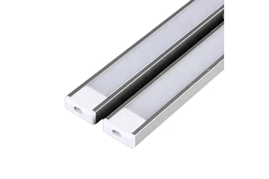 50cm Ultra-thin Mini Aluminum Trough Groove Slot LED Strip Lamp Bar Light Shell