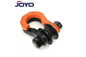 Forged G209 Orange Alloy Anti-Off Bow Shackle Split Shackle With Snatch Block