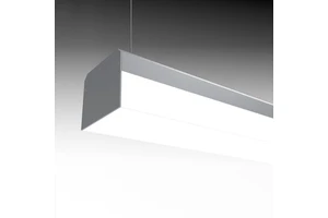 New Product Three Sides Illumination with Acrylic Lens Custom Design Direct LED Linear Pendant Light