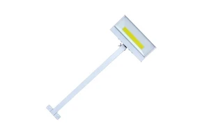 Indoor Shop Exhibition Background Wall Long Arm Spotlight 50w White Commercial Led Long Pole Exhibition Light
