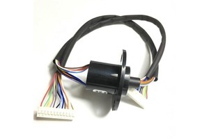 Src022 12 Wire High Current Assembly Swivel Joint Contact Motor Electrical Conductive Rotary Slip Ring Connector.