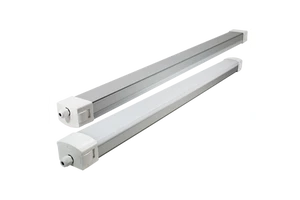 IP65 Weatherproof Tri-Proof LED Light Fixture Vapor Tight for Indoor Industrial Warehouse Parking Lot Lighting