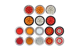 Truck Safety LED Light Heavy Duty Truck Safety Edge Light Warning Light Contour Light Combination Lamp Safety Light Fixture