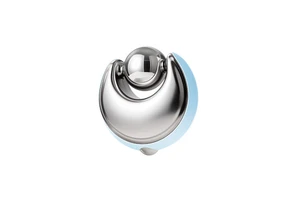 New Portable Waterproof Stainless Steel Facial Massage Roller with LED Light for Contouring and Ice-roll Beauty Skincare