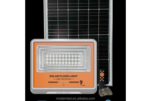 High Power Solar Flood Light Garden Courtyard Outdoor Gate IP66 Waterproof Project LED Light Floodlight Reflector