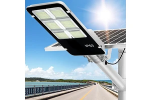 New Design Solar Street Light Outdoor Waterproof IP65 Solar Powered Sensor Lights Indoor House for Home