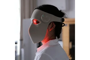 Wireless 4 Wavelength Acne Light Therapy Mask 4D Laser Contours Red Light Therapy Mask
