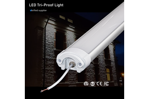 Industrial Linear Garage Light Fixture Aluminum Body Led Waterproof Light Ip65 Tri-proof Light