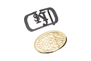 Blu Flut Custom Fashion Stainless Steel Belt Buckle Stainless Steel logo Buckle