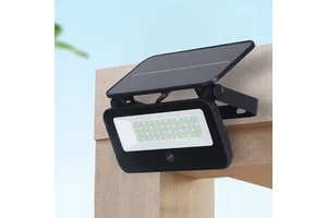 KCD Remote Control Mono Panels High Power 30w 50w 100w 200w 300w LED Solar Floodlight 2000 Lumens Outdoor Solar Flood Light