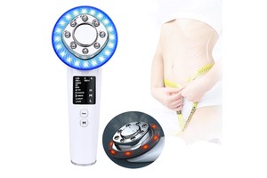 Beauty Facial Skin Care Personal Use EMS Body Contouring Weight Loss Machine Blue Red Light for Muscle Relief Cellulite Device