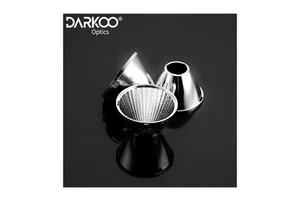 Suitable for Commercial Lighting, Offering Four Angles: 17°,24°,36°,and 60°angular Circular LED Reflector Cup.