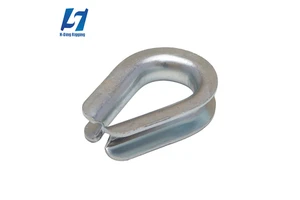 Diversity Models of Standard Stainless Steel Swaged Wire Rope Thimble G414