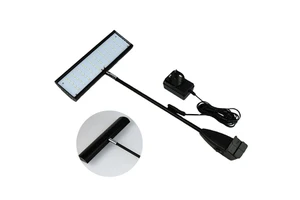 High Quality Aluminum Pop Banner Stand Led Arm Light Expo Trade Show Spotlights Exhibition Lighting Rod Clip 3000-5700K Color