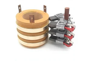 Brass Rotary Joint Electrical Connector slip Ring, Suitable for Crane Traction Equipment, Cable Carriers, and Amusement Rides.