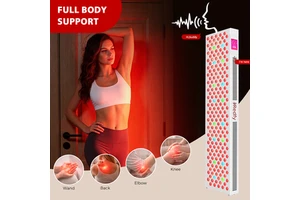 Certified Standing Red Light Therapy Panel 500W 1000W 1500W 630nm Medical Grade with US Plug